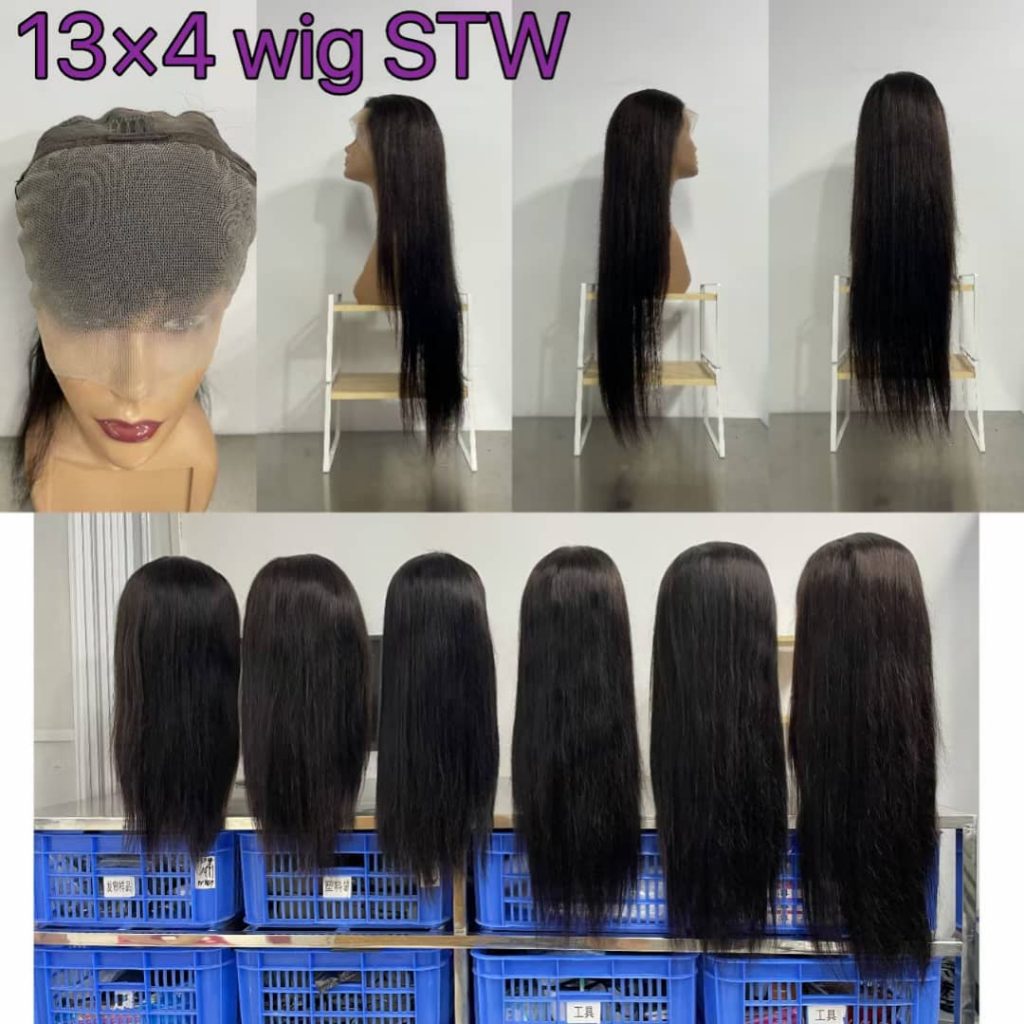 13*4lace front wig glueless 