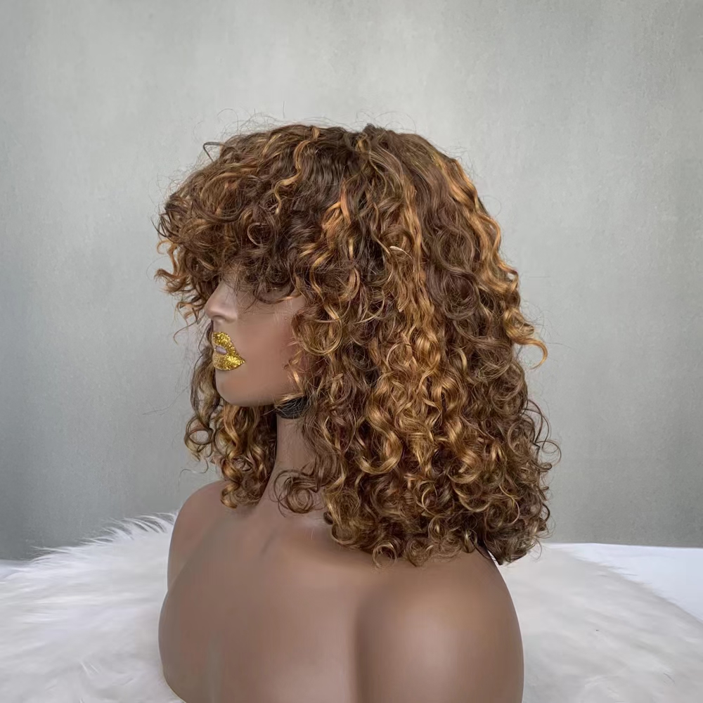 water wave fring wig 