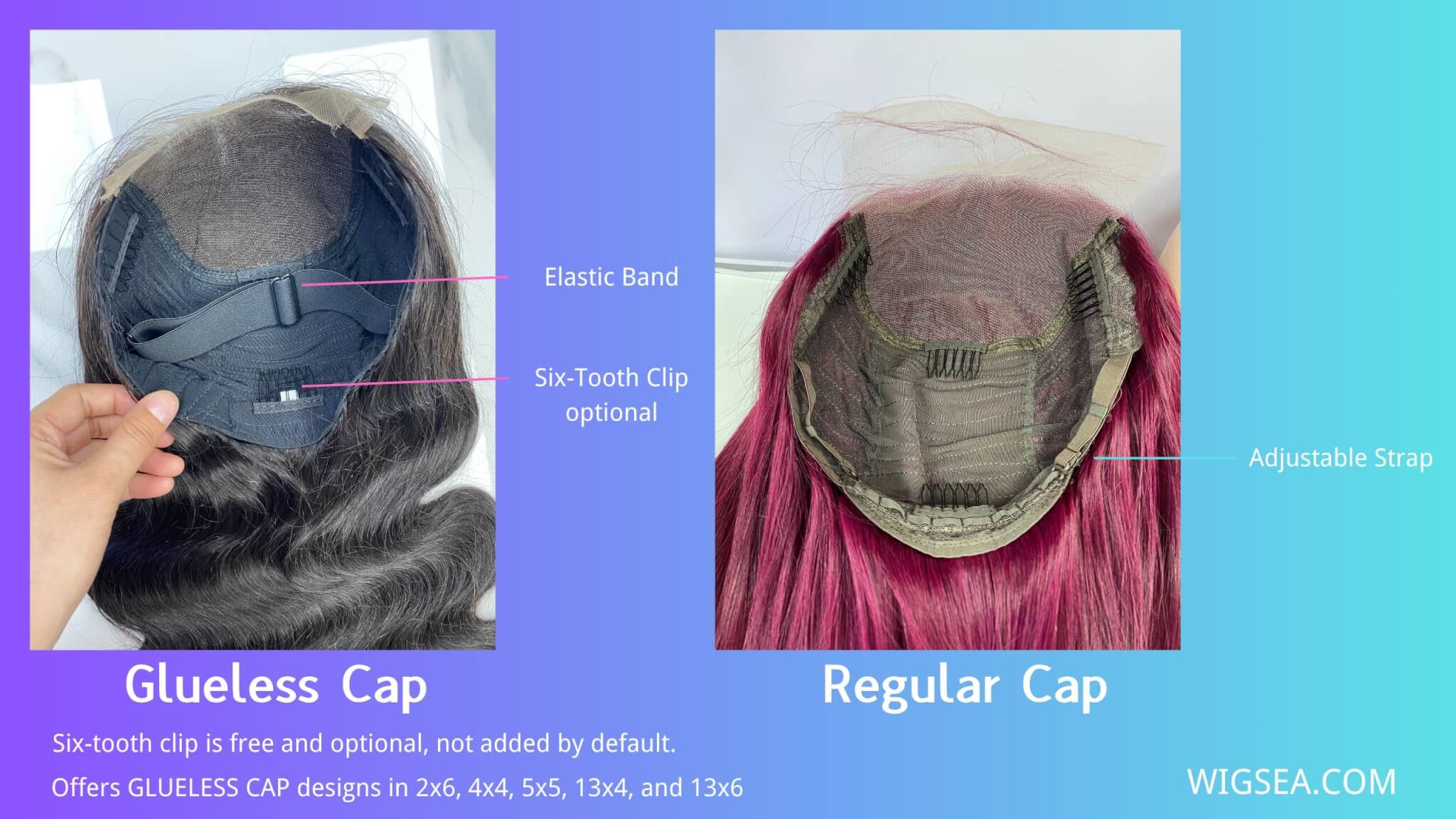 How to Select the Right Lace Wig Cap - Wigsea Company Guide - Wigsea